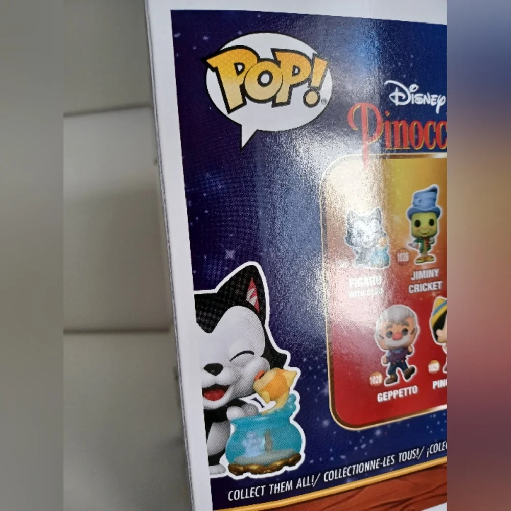 Disney Figaro With Cleo From Pinocchio 1025 Vinyl Figure Funko Pop Collectible